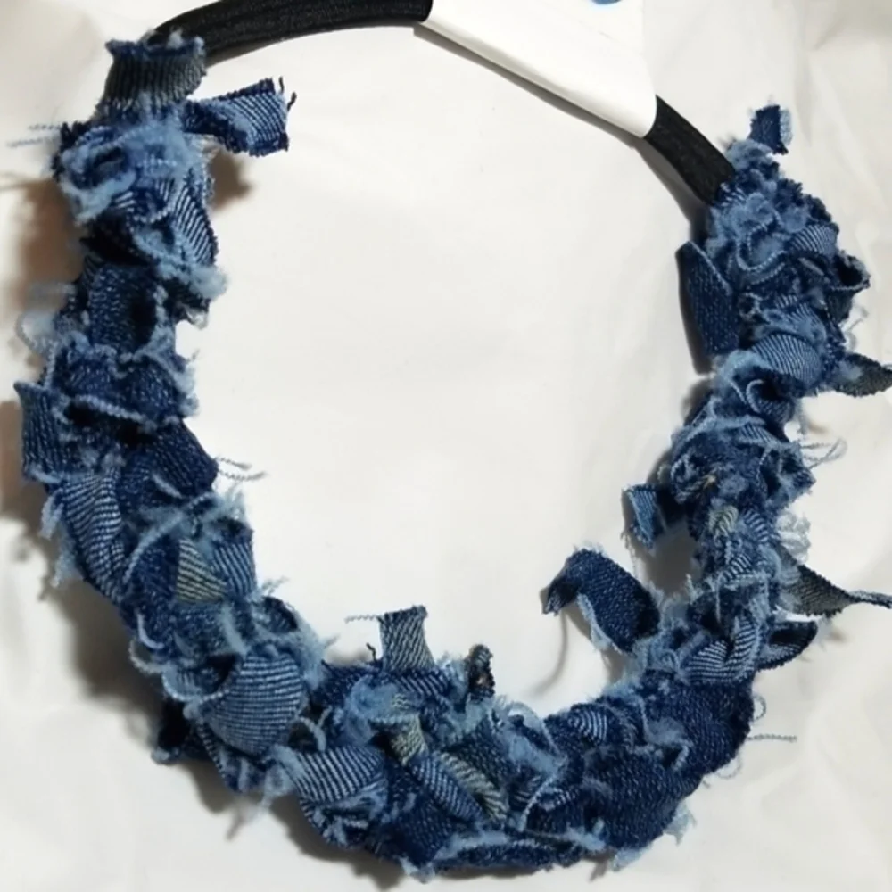 Tasty Raw Edge Denim HEADBANZ 